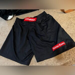 Black Athletic Shorts for Men